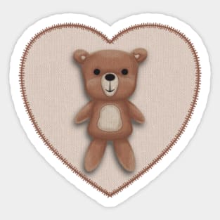 Teddy Bear Plushie Sticker